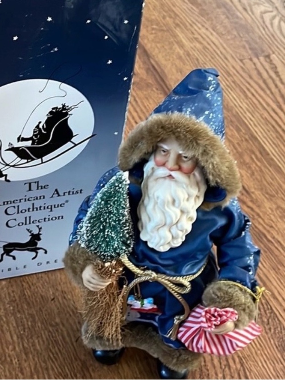 Dept 56 Possible Dreams Clothique Santa Dressed For The Holidays 15050 1996